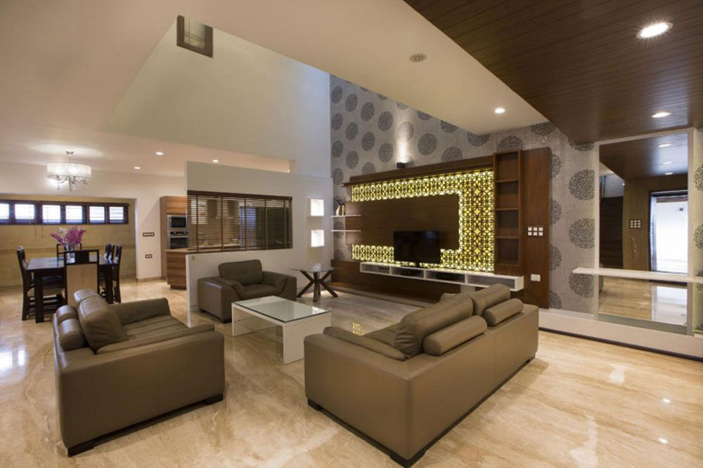 Living Room Italian Marble Lounge