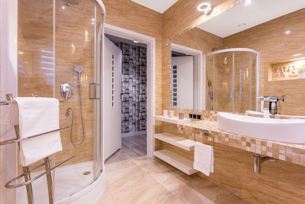 Floating Italian Marble Vanity Top