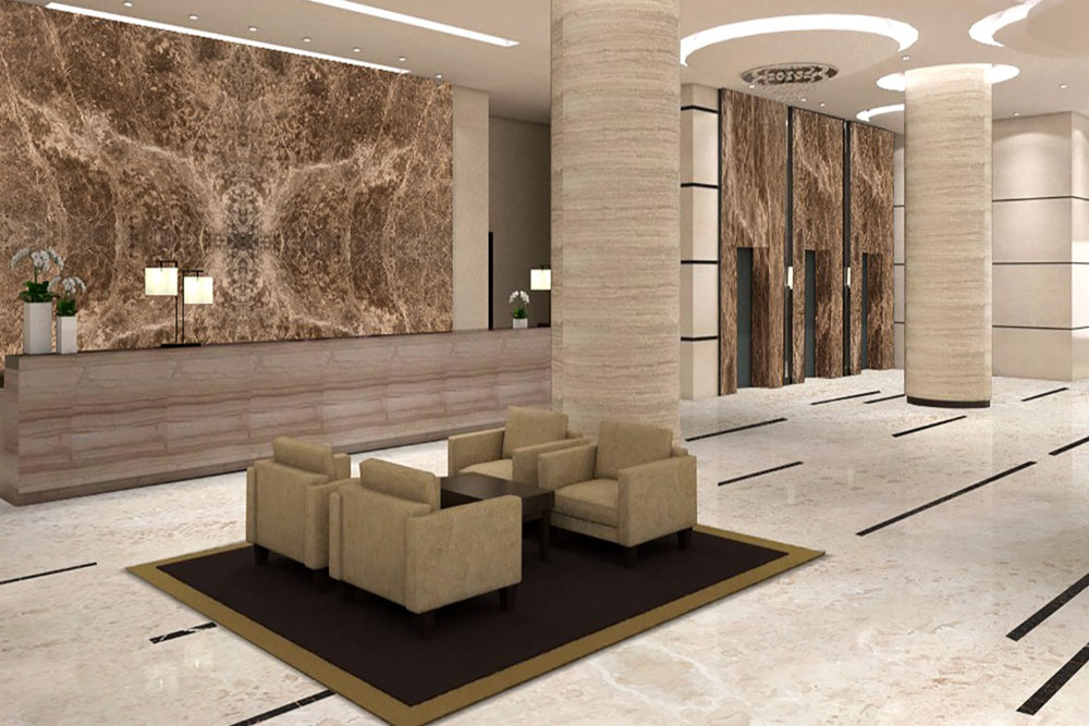 Commercial Reception Counter Cladding