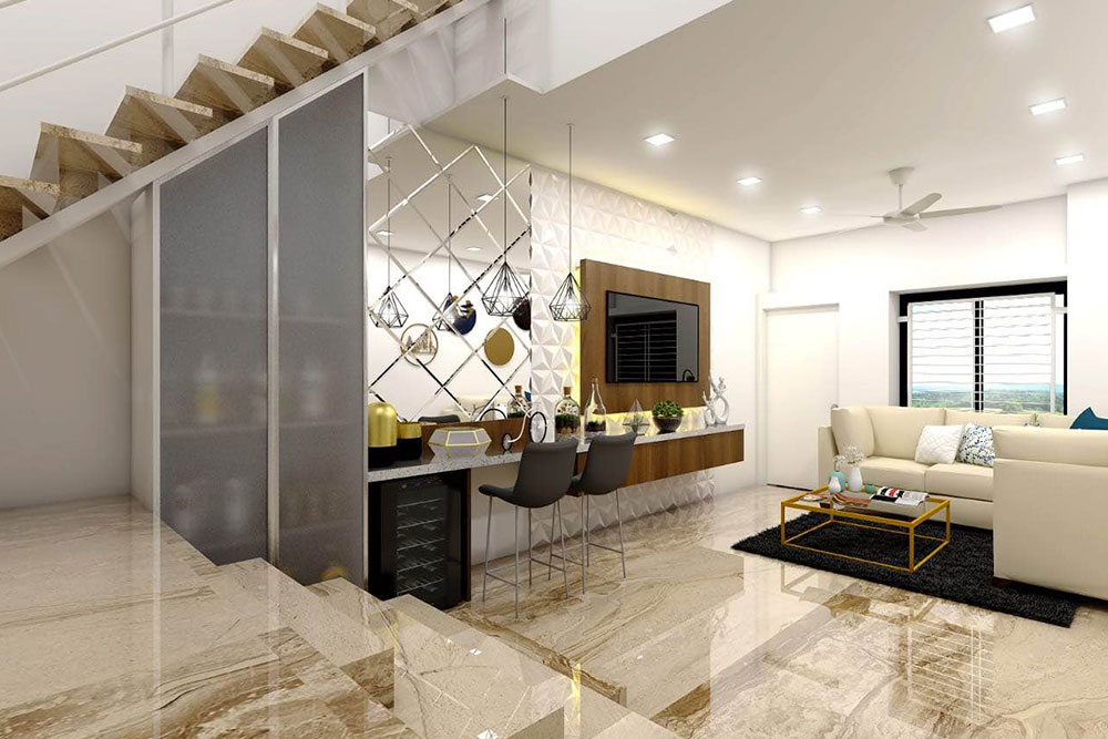 Imported Marble Fireplace Backdrop