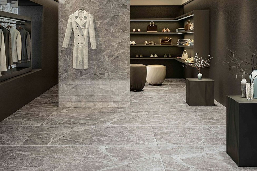 White Carrara Marble Flooring