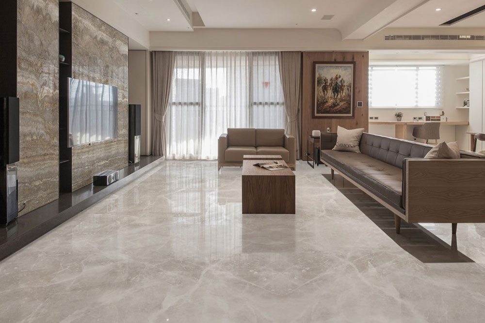 Double Height Foyer Wall Paneling